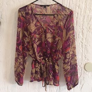 Chadwicks Long Sleeve Blouse Size Medium